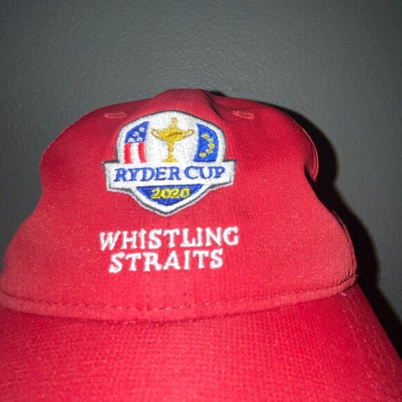 AHEAD 2020 43rd RYDER CUP WHISTLING STRAITS Embroidered Adjustable Golf Hat Cap - Picture 2 of 9